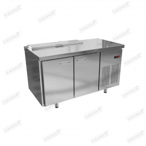 Стол холодильный для салатов серии СХС 2-140-70 - ООО «Кронер»
