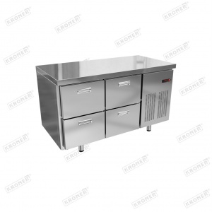 Стол холодильный серии СХ 4я-140-60 - ООО «Кронер»