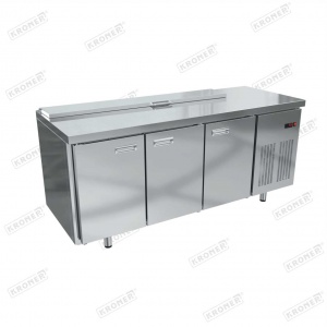 Стол холодильный для салатов серии СХС 3-180-70 - ООО «Кронер»